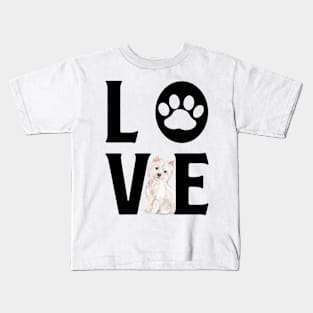 Dog Love - Westie Kids T-Shirt